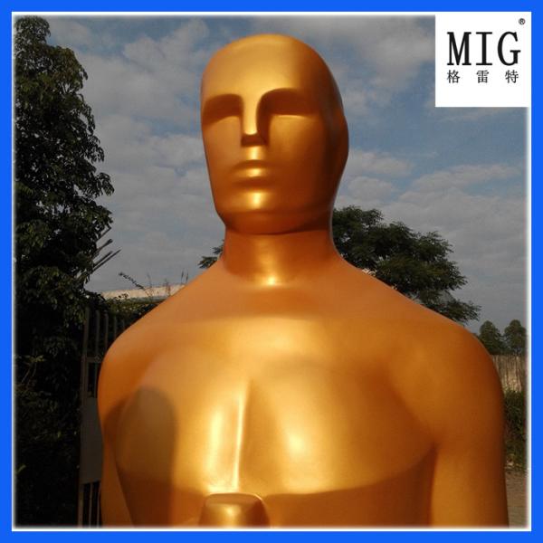 90th Oscar Award Props and oddities statue for sale with golden color fiberglass
