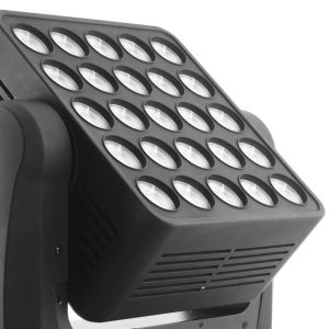 High Power Beam Moving Head LED Matrix Light / Dmx Led Light Matrix 25pcs * 12W