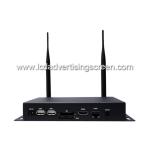Advertisement Media Player Box Android System USB Port Network Remote Control