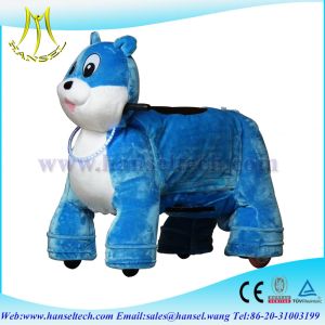 China Hansel Plush Toys Stuffed Animal Rides Plush Zoo Animal Scooters in Mall on sale