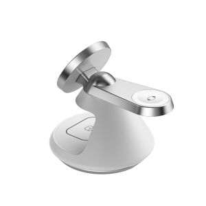 Multifunctional Wireless Desktop Charger Rotating 15W With Private Mold