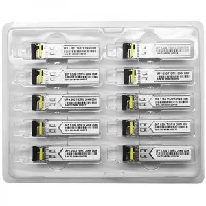 1.25G Lc Connector 20Km Single Bidirectional Optical Transceiver