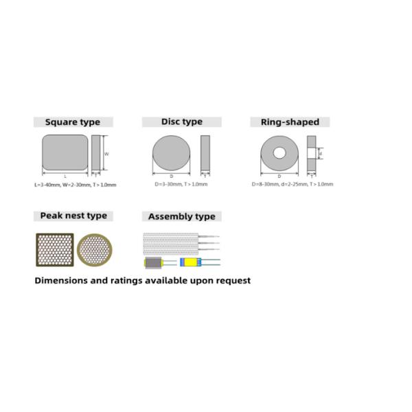 Heating Element PTC Thermistor PTC Thermistors | PTC Heating Element PTC Thermistor Ceramic Disc Disk