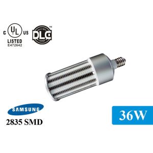 IP64 AC100-300V 4680lm UL listed E26 LED Corn Bulb with 5 years warranty