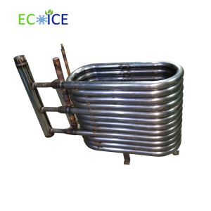 China Copper Tube Evaporator of Exchanger 10 Kw for Sea Water Cooler Evaporator on sale
