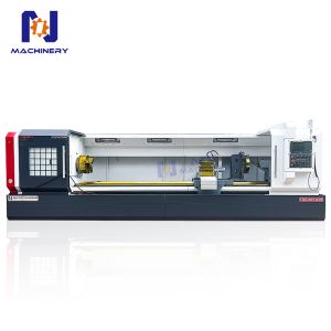 Custom CK6180 Flat Bed CNC Lathe Machine 4 Meter Horizontal Metal Turning
