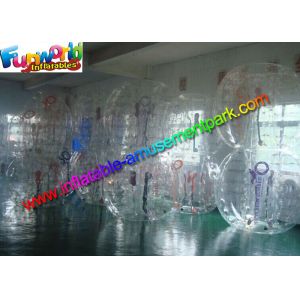 Clear Strong Loopy Inflatable Bubble Ball Durable With Silk Printing