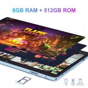 C Idea 10.1 Inch Touch Screen Tablets With 8GB 512GB ROM And SIM Support For