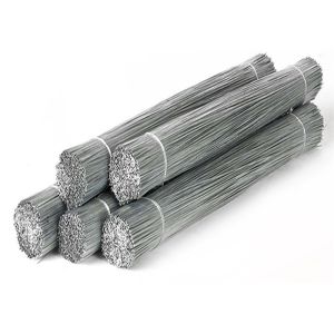 250mm Soft Construction Straight Cutting Galvanized Binding Wire