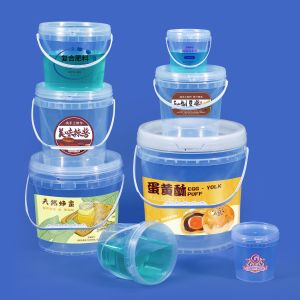 Ice Beer Champagne Drink Round Plastic Bucket Pail Customized Paint