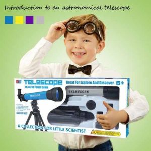 Fashionable Refractor Powerful Astronomical Telescope Kids Toy Kit For Children