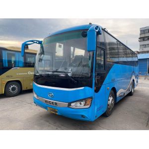 China 38seater Used Tour Higer Bus KLQ6902 Weichai Engine 245hp Plate Spring Suspension on sale