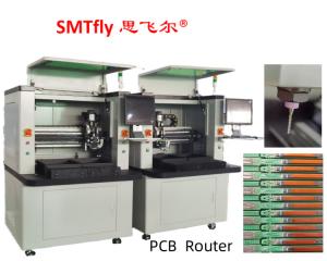 China 0.1mm Cutting Precision PCB Router Machine with Left Hand 0.8-2.5mm Routing on sale