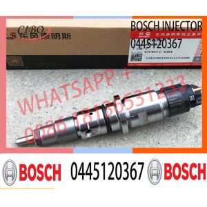 QSB4.5 QSB6.7 Excavator fuel injector 0445120367 5283840 DLLA127P2402 F00RJ02472