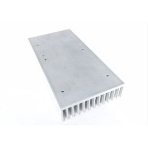 ISO9001 Aluminum Heatsink Extrusion Profiles Anodizing For Electronics