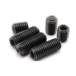 DIN 916 Cup Point HDG Black Hex Socket Set Screws M1.4 M24