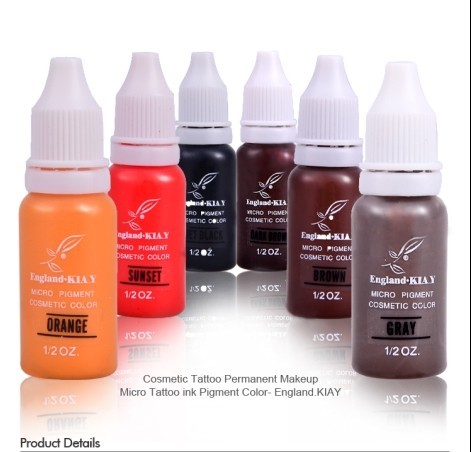 Quality Permanent Natural Micro Pigment England Kiay For Tattoo wholesale
