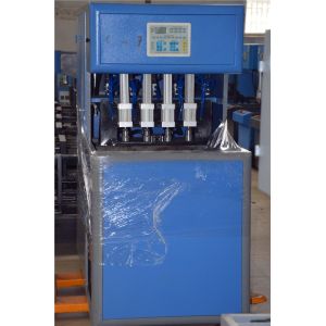 Stretch Blow Moulding Auto Dropping Semi Automatic 4 Cavity Soda Water Bottle