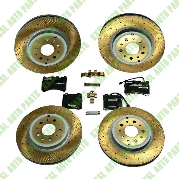 Quality For Maserati Granturismo Gt Front & Rear Brake Pads & Rotors Set OEM 228411 257141 673010323 673010328 980139064 980139070 wholesale