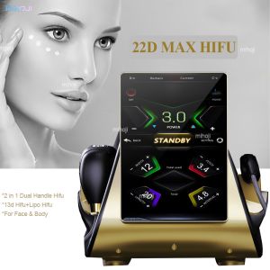 22d Max Hifu With Rf Lipo Professional Hifu Machine For Face And Body 13d Hifu
