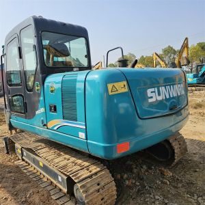 9t Used Excavator Equipment Swe90e Sunward Digger Secondhand