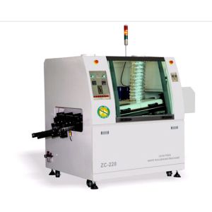 Cheap mini type 220 1 preheat zones lead free dual wave soldering machine for sale
