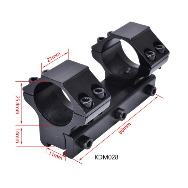 Matte Black Scope Mount Accessory Detachable Flat Up Carry Handle with Magnetic Mount