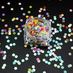 Art Body Function Neon Polyester Glitter Mixed Shape Glitter Neon Glow Uv