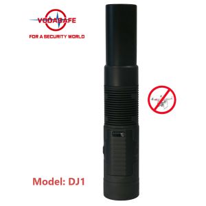 Vodasafe Portable Flashlight Drone Signal Jammer Easy Hidden 50 Watts Anti Drone