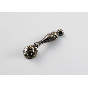 China Antique Bronze Brushed Furniture Pulls , Electroplated Cabinet Drawer Pulls on sale