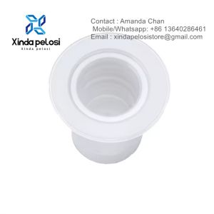 Custom New Design White Or Transparent Plastic Flip Top Bottle Cap For Plastic