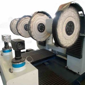 Two Stations Automatic Polishing Machine For Metal Faucets Surface