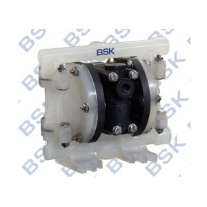 Plastic Air Operated Diaphragm Pump 2 Diaphragm Pump With Butterfly Valves