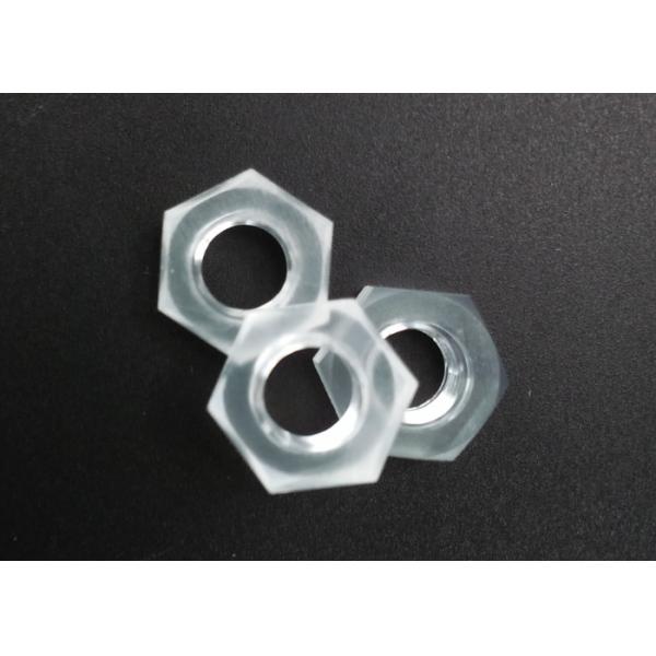 Quality M1.6 - M52 Hardware Nuts Bolts , Transparent Plastic DIN 934 Hex Nut wholesale