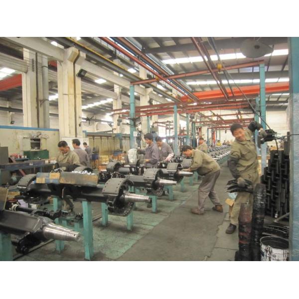 HJ Assembling Line.JPG American Mechanical Suspension System for trailer