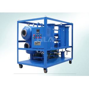 High Vacuum Transformer Oil Purifier Machine With Automatic Control Panel