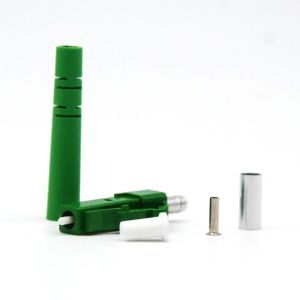 Mechanical Fiber Optic Connector LC APC Pre Polished For Quick Field Termination