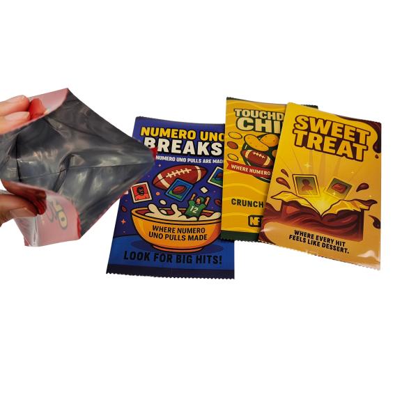 Custom Printed Biodegradable Food Grade Special Shaped Three Side Seal Flat