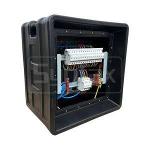 Syntax MD3 5P 63A Three Phase Portable Distribution Boards HDPE IP67 With