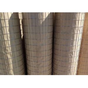 Galvanized Square 100Ft 1mm Welded Wire Mesh Rolls Rectangular Hole 2 X 4 Inch