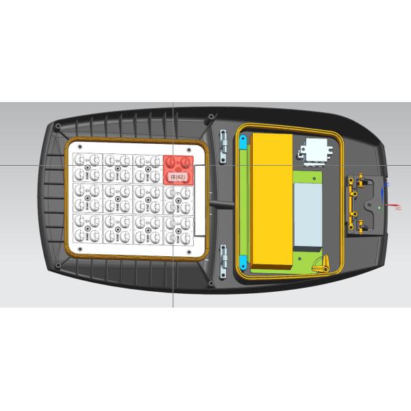 Quality Energy Saving 70w Led Parking Lot Light Fixtures Anti - Corrosion For Square wholesale