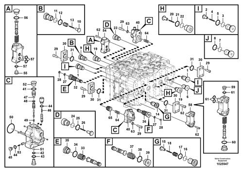 EC480D volvo part scheme