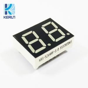 Cheap Ultra Red 0.56in Dual Digit 7 Segment Display Common Anode For Digital Indicator for sale