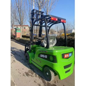 AC Controller Electric Forklift 2 Ton Load Capacity 3m-6m Lifting Height And Solid Tires