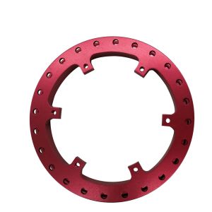 Sand Blasting Aluminum CNC Precision Machining Components Anode Brushed