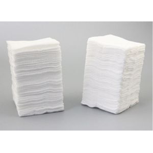 16 Ply Medical Gauze Pads 17 Threads Disposable Non Sterile Folded Edges