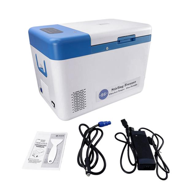 25L Deep Freezer for Samples Stored at -86 Degrees He Refrigerant and Manuel