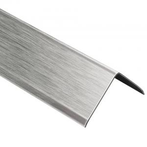 China Angle L Shape Aluminum Extrusion Profile Roof Edge Trim 6105 on sale