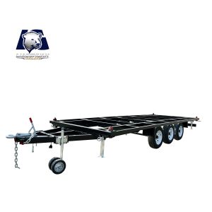 Cheap Black Tiny House Trailers Frame Type Small House Trailers 24x8FT for sale