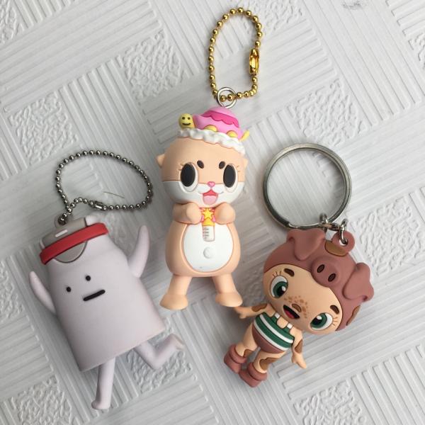Quality Lightweight Soft PVC Anime Figures Custom 3d Charms Embossing Printing wholesale